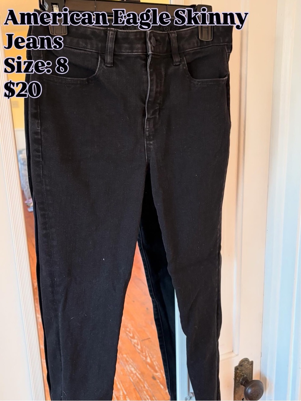 American Eagle Outfitters Black Skinny Jeans - Women's Slim Fit